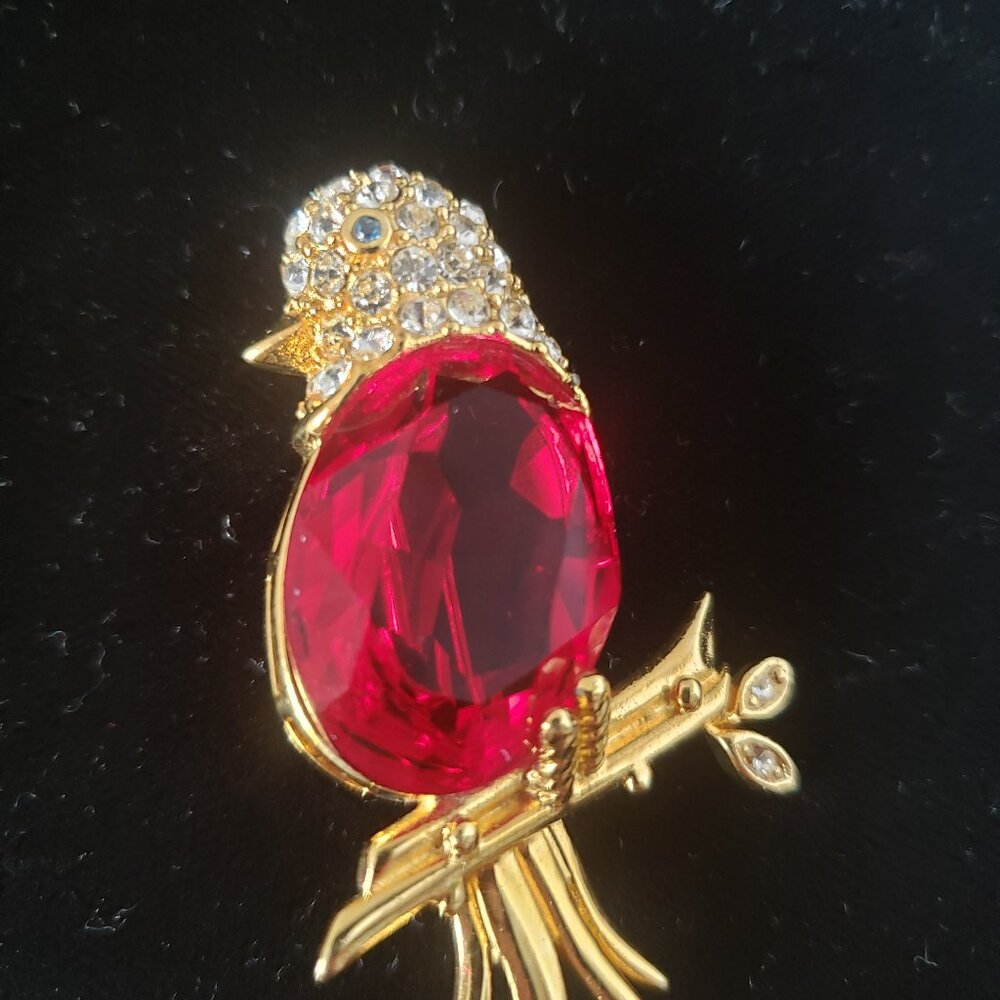 Jackie Orr Vintage Bird Brooch